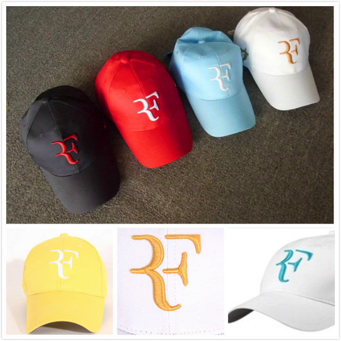 

High Quality Wholesale Tennis Cap Wholesale-Roger federer tennis hats wimbledon RF tennis hat baseball cap han edition hat sun hat 2020, Beige