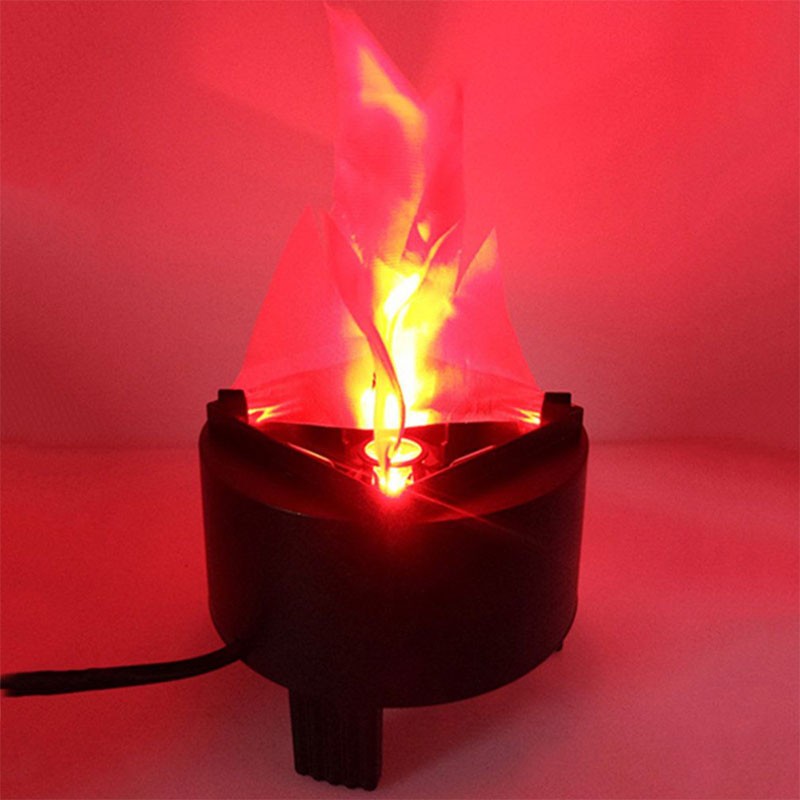 

Virtual Fake Fire Flame Stage Lights Led Cloth Silk Flame Lighting For Party KTV Bar Holiday entertainment Halloween Haunted