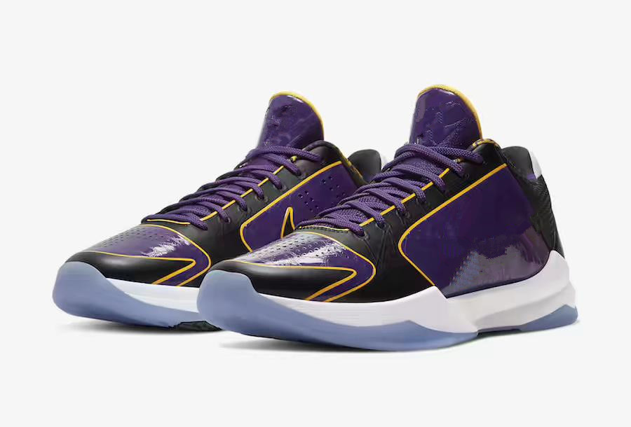 

Mamba 5 V Lakers Sneaker 5 Released Protro Men Basketball Shoes Black Mamba 2k Five Luxury Designer Sneakers Size 40-46
