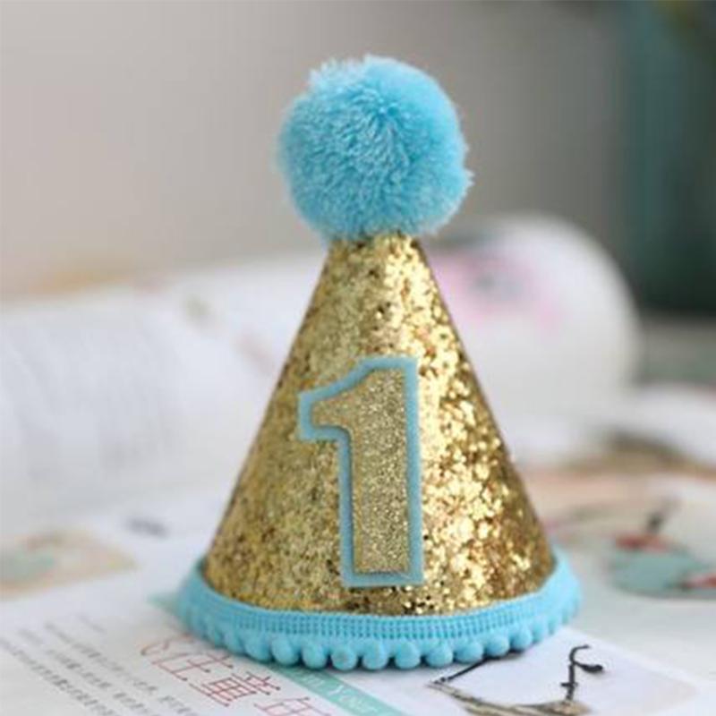 

Pet Dog Cat Sequins Hat Puppy Accessory Party Costume Headwear Birthday, Blue