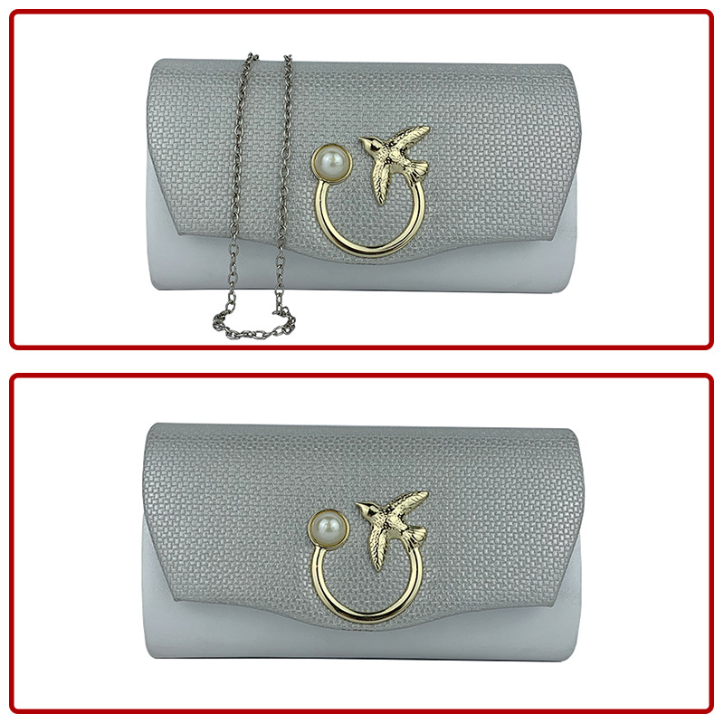 

2020 new women's evening bag fashion exquisite dinner bag model bridal makeup, Black