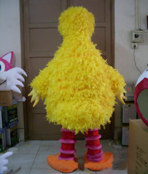 

2020 Factory direct sale Luxury Plush Yellow bird Mascot Costumes Movie props show walking cartoon Apparel Birthday party, As shown in figure