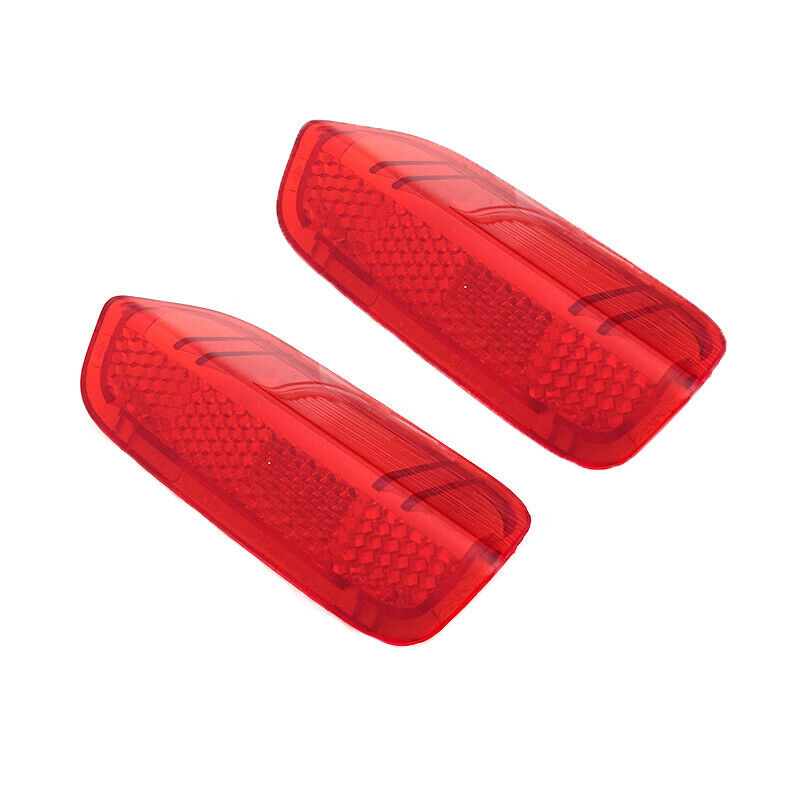 

2× Red Door Panel Light Reflector For VW Jetta Rabbit Golf GTI MK5 MK6 Passat