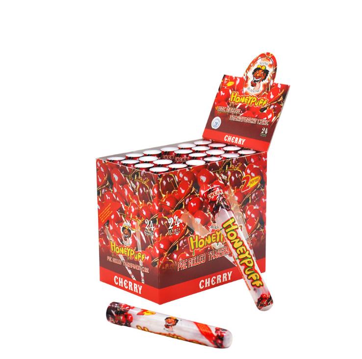 

Transparent Pipe Fruit Cherry Smoke Pipe 78 mm