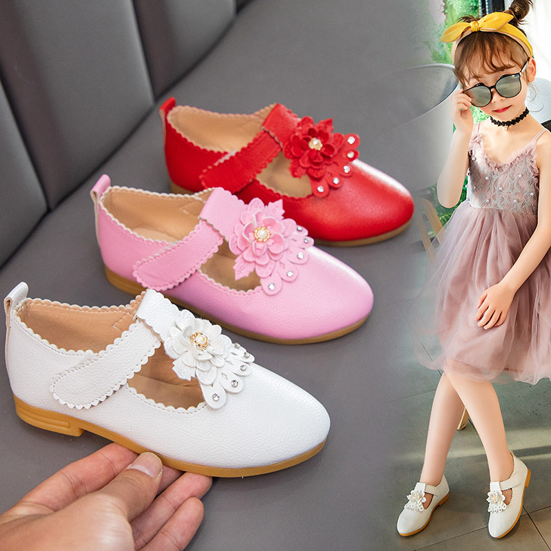 little girl red bottom shoes