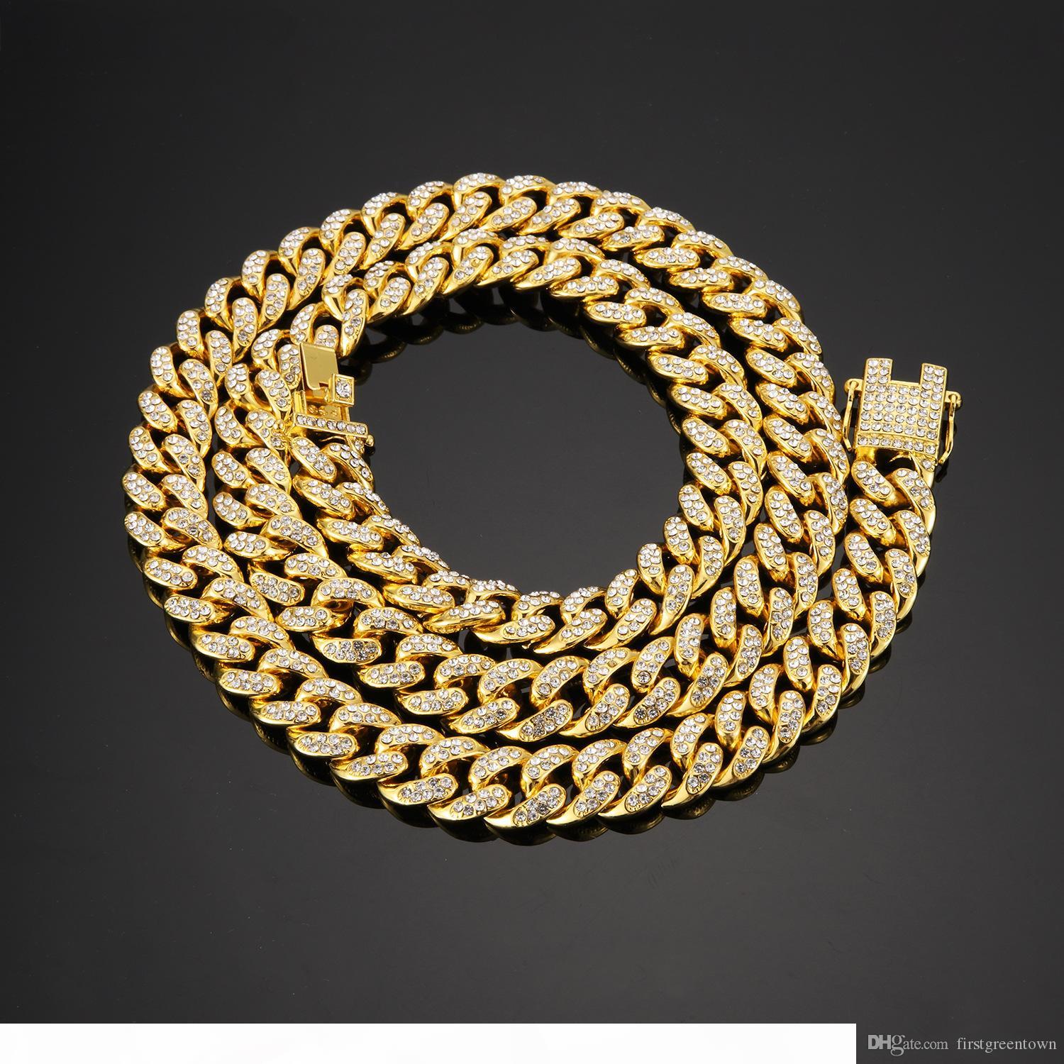 Acier Inoxydable 18K Gold Filled Curb TWIST SNAKE Cubain Chaîne Collier 20/" 24/"