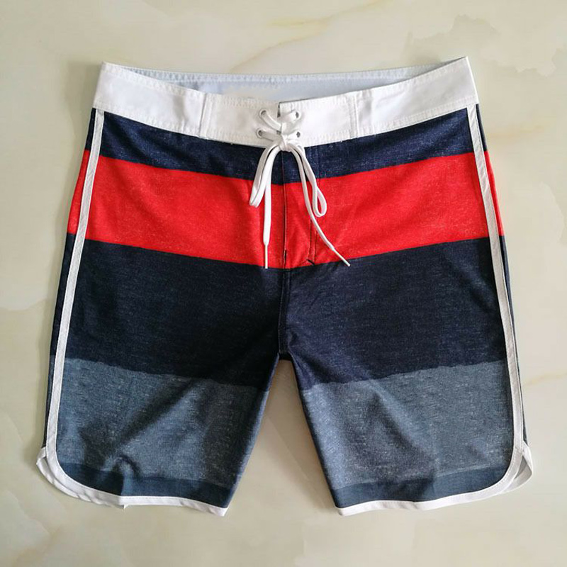 

2020 Men Swimwear Beach Shorts 8 Color Summer Waterproof Surf Shorts 4 Way Stretch Loose Swim Boardshorts Designer Male Casual Shorts 05