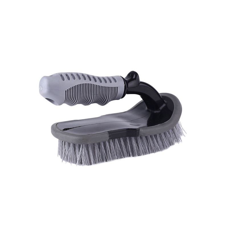 

U Type Handheld Soft Bristle Washing Brush Vehicle Tire Car Cleaning Durable Tool Motorcycle Rim Wheel Dust Dirt Wash Tool