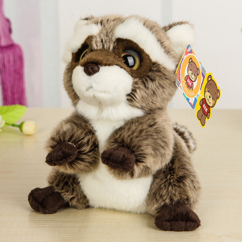 raccoon plush toy