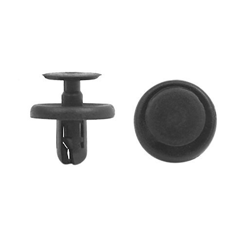 50x AUDI 8 mm Parachoques /& Protección Contra Salpicaduras Plástico Remache Cuerpo Panel Retención Recortar Clips
