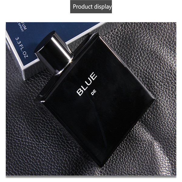 

FREE SHIPPING 2018 NEW arrival EDP Blue perfume for men 100ml with long lasting time good smell high fragrance capactity