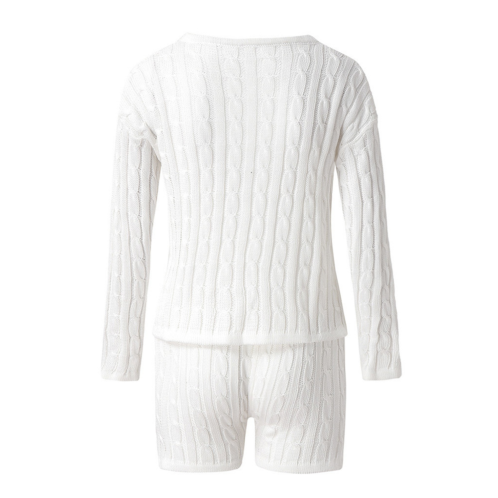 cable knit tracksuit ladies