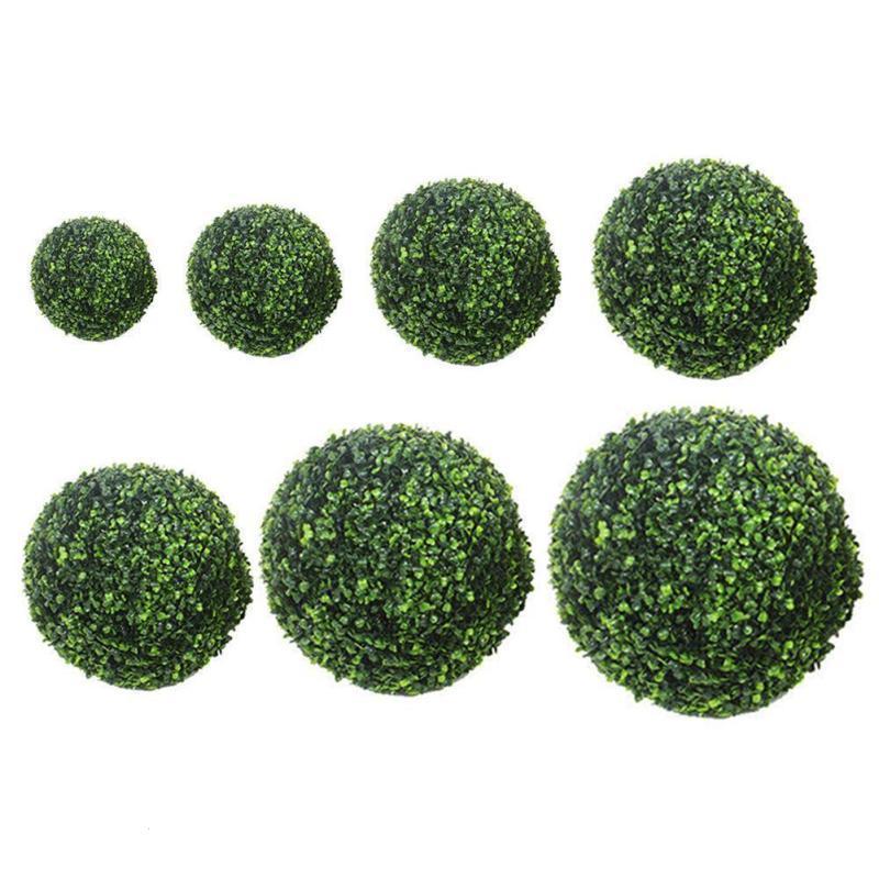 2 x 27cm Topiary Ball Green Garden Decoration Hanging Balls Best Artificial