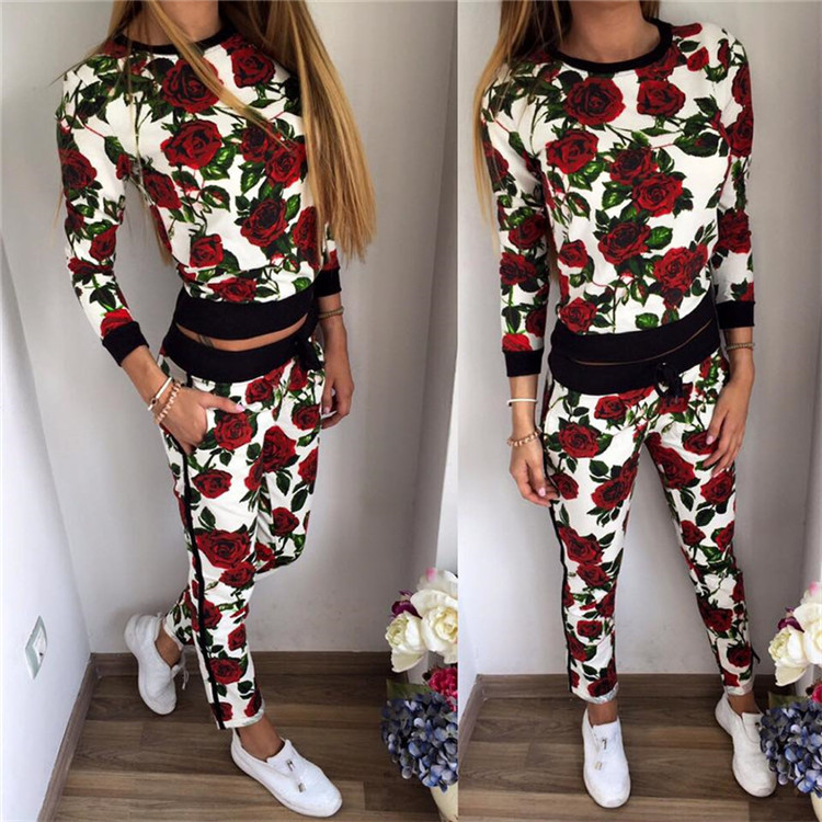 floral tracksuits