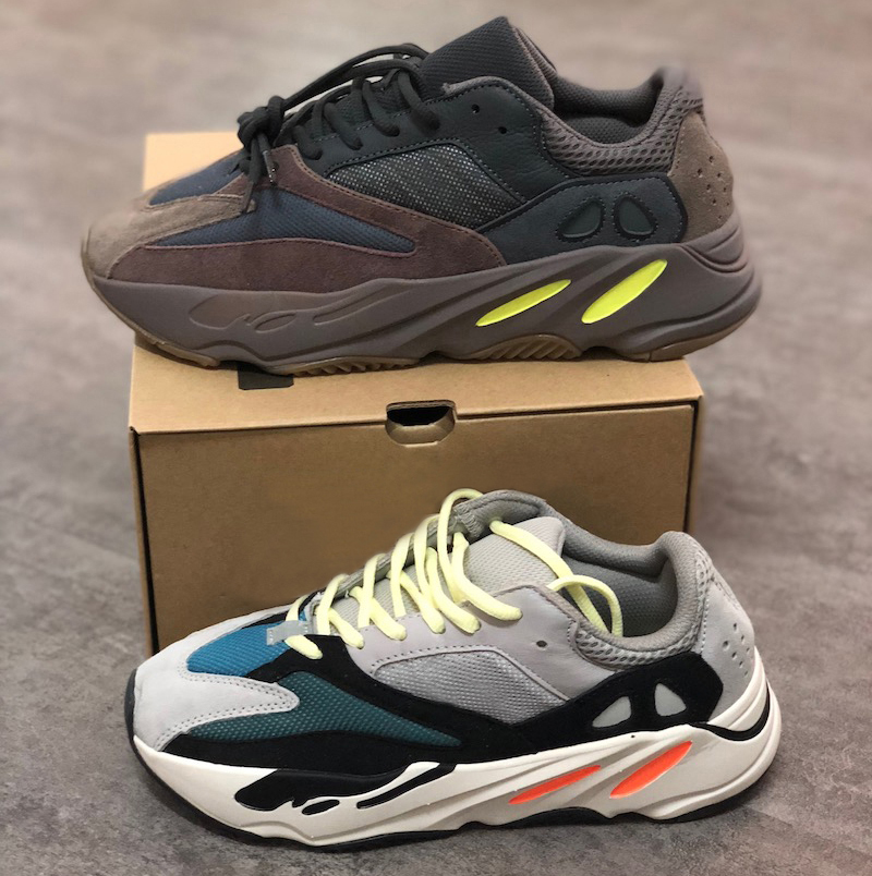 

700 Boost Clay Brown v2 V3 Reflective Running Shoes Safflower Alvah Azael 380 Onyx Shoe Calcite Glow Mens Sports Sneakers size 36-46, Socks