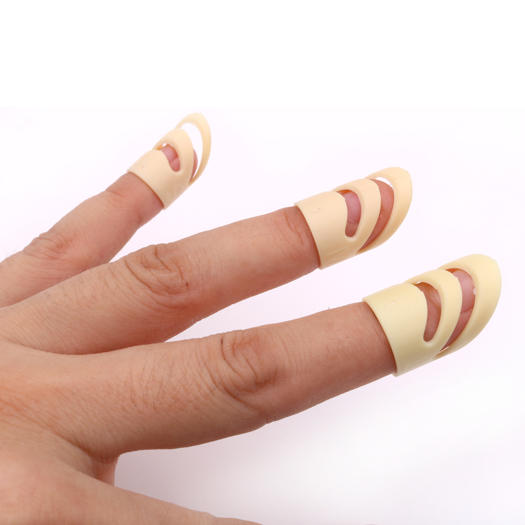 

Finger Nail Acoustic Electric Classical Guitar Fingertip Picks Protectors