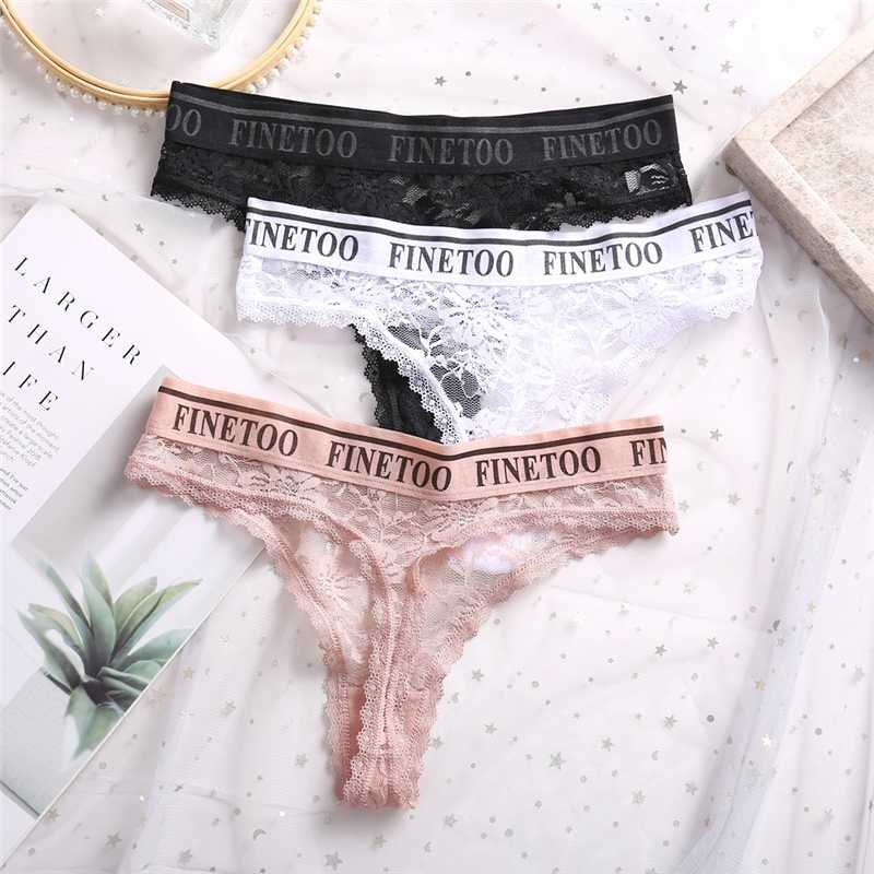 

3Pcs/Set Womens Sexy Lace Panties Underwear G-String Thongs Lingerie Panty Seamless Lingerie Knickers Briefs M, Set8