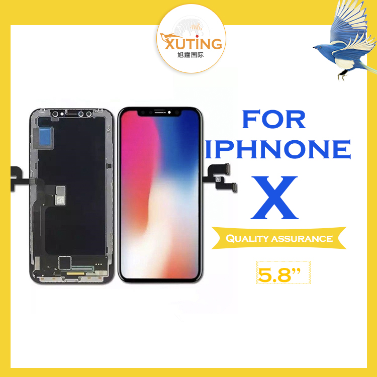 

New Arrival Perfect Color Tianma OEM Quality OLED LCD For iPhone X No Dead Pixel Display For iPhone X LCD Replacement With Free Shipping