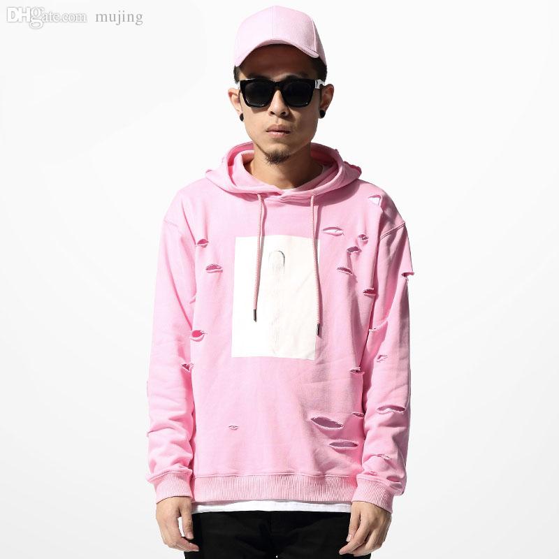 sudaderas para hombre rosa