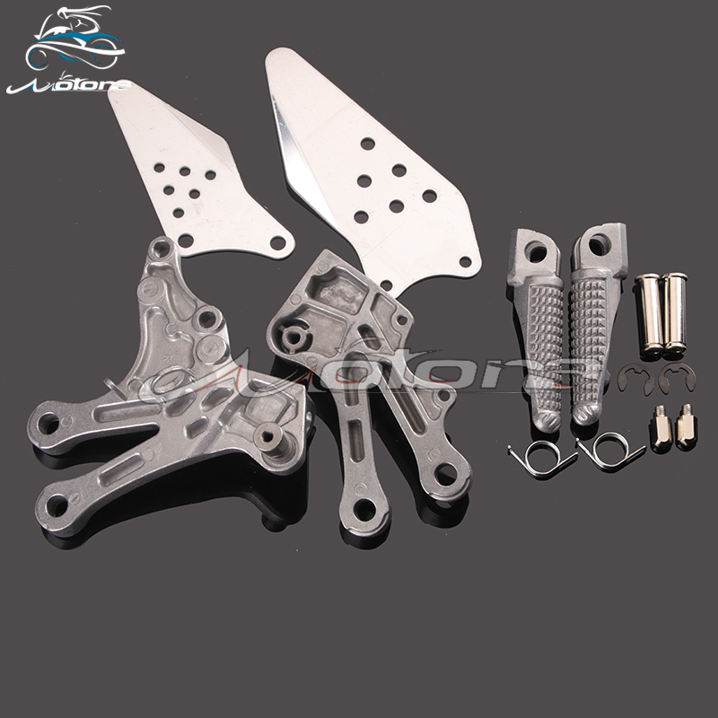 

Front Footpegs Foot Pegs Footrest Pedals Bracket For ZX10R ZX-10R ZX 10R 2004-2005 04 05