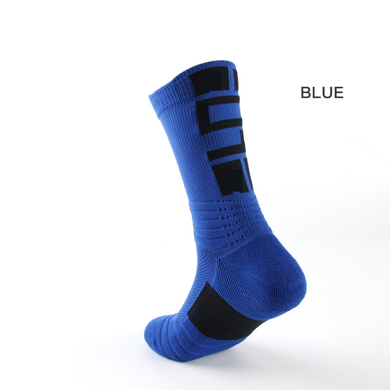 

Wholesale Fashion Men Sports Socks Breathable Thick Outdoor Ankle Basketball Socks Hiking Climbing Camping for Male Adults 2019