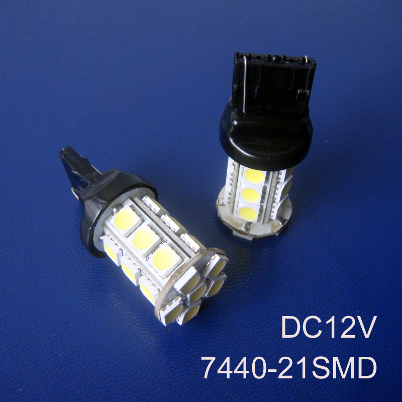 

High quality,12V 7440 Turn Signal,7440 Tail Lights,7440 Auto Rear Lights,T20 Bulb,7440 Led Reverse lights,free shipping 50pc/lot, As pic
