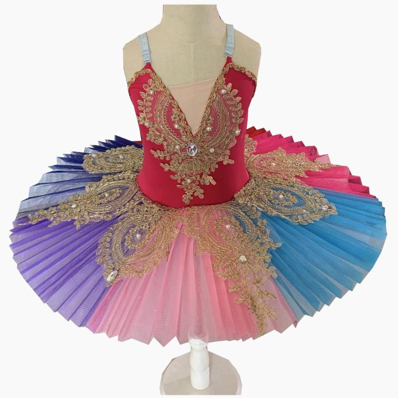 

Dance Costume Real 2020 New Adult Professional Ballet Tutus For Kids Swan Lake Dress Pancake Tutu Leotard Clothing For, Rhodo