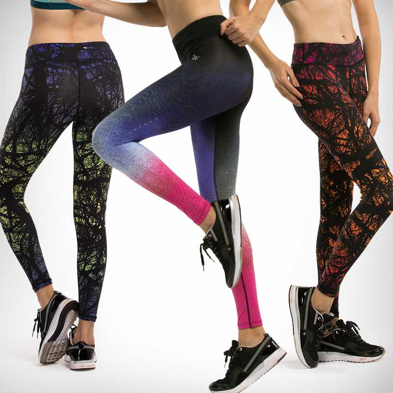 

Women' Running Pants Compression Tights Leggings Sportswear Jogging Yoga Fitness Workout Quick Dry Trousers Gym Pants, Nzyjck2015018