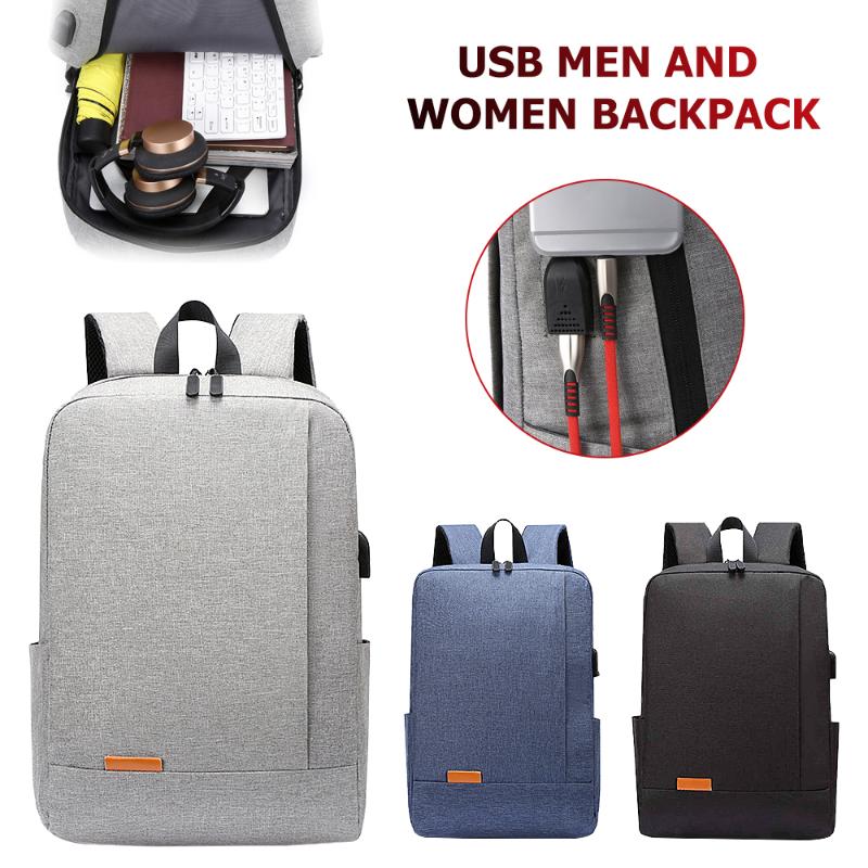 

Travelling Enlarge Backpack USB External Charge 17 Inch Laptop Backpack Shoulders Men Anti-Theft Waterproof School Bag