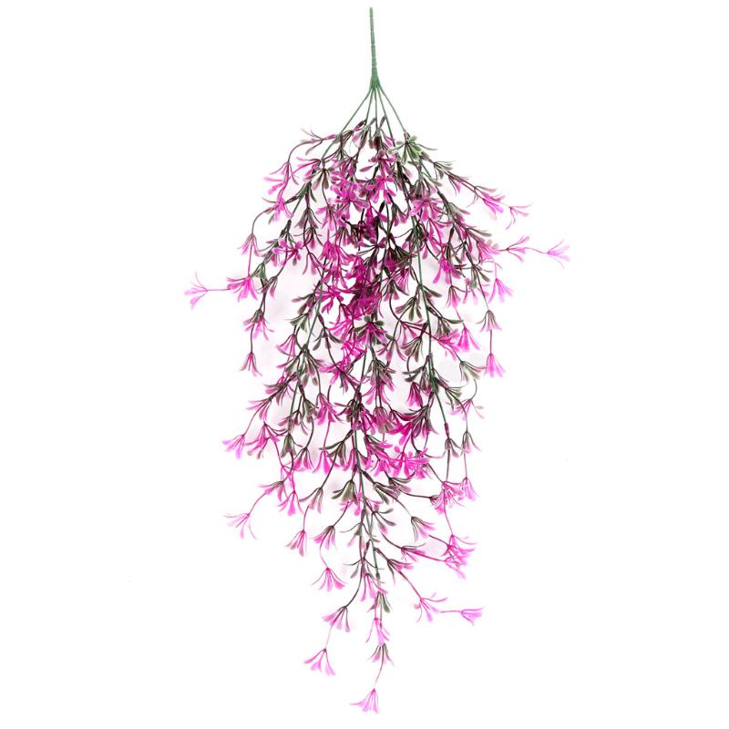 

Artificial Hanging Vine Wedding Party Event Wall Plant Decoration Home Office Fake Plastic Plant, Green
