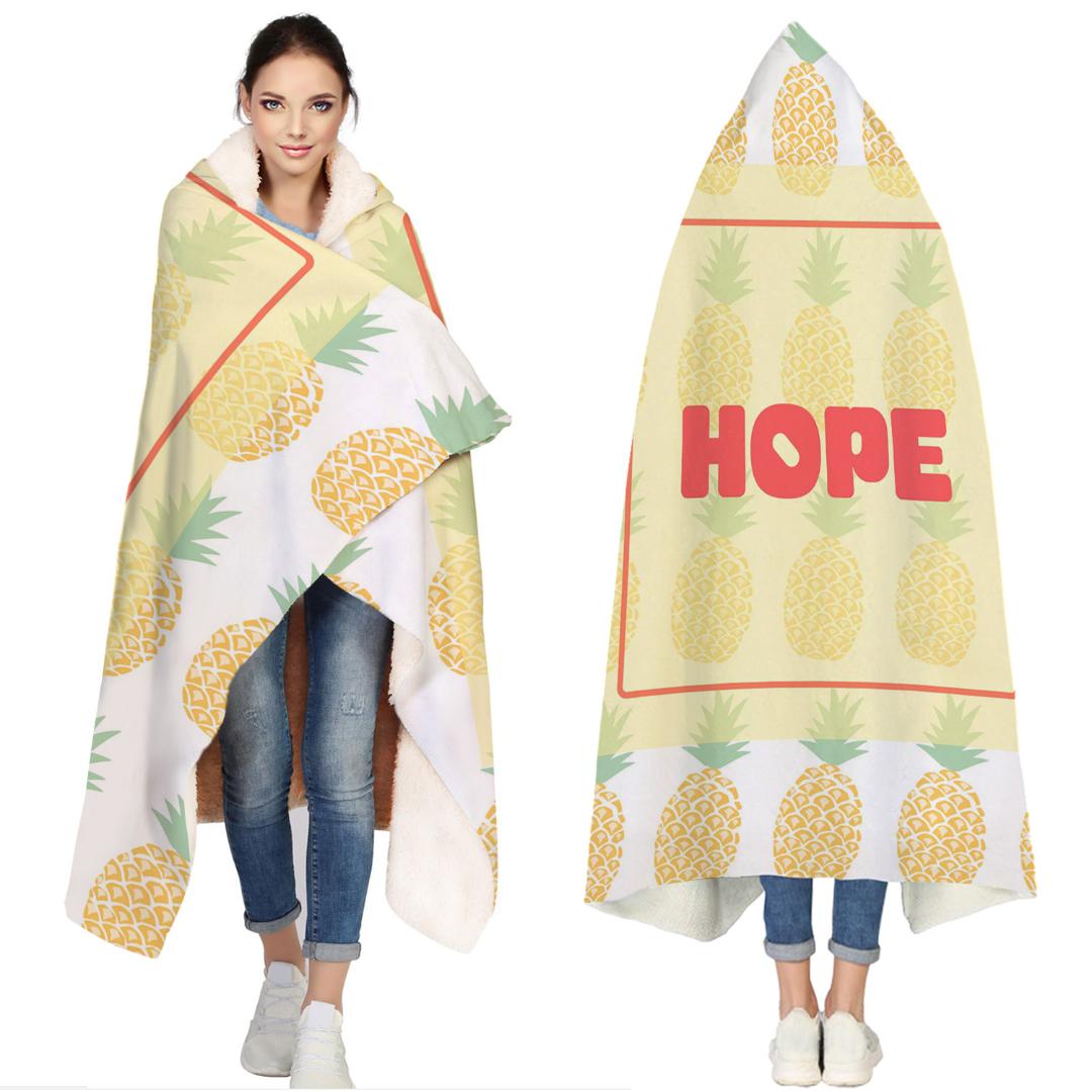 

Cute Pineapples Repeat Blanket for Couch Bed Animal Cobertor Para Inverno