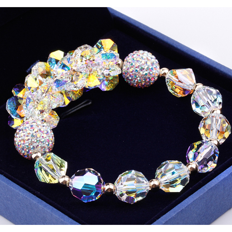 

Charm Bracelets Crystal Bracelet Female Korean Version Fashion Hundred Multi-layer Hand String Jewelry Accessories Wholesale
