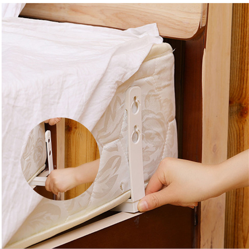 

4pcs Triangle Bed Sheet Mattress Holder Fastener Grippers Clips Suspender Strap