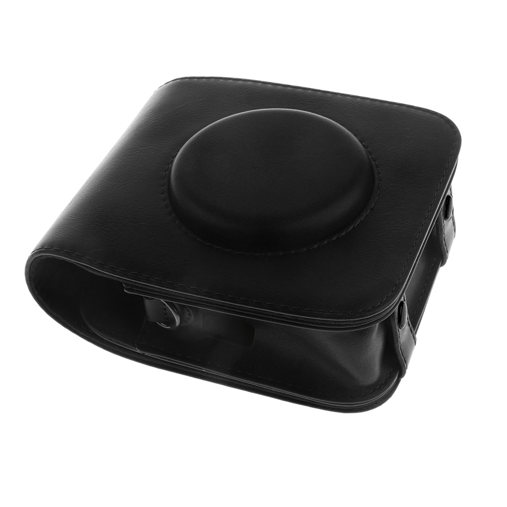 

camera slim case pouch pu bags with straps for fujifilm instax square sq 10