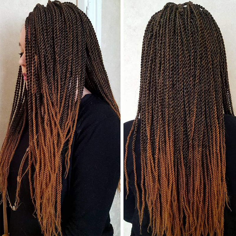 Discount Senegalese Twist Box Braids Hair Black Hair Braids