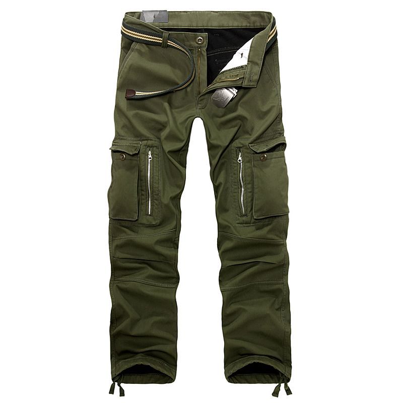 mens thermal cargo trousers