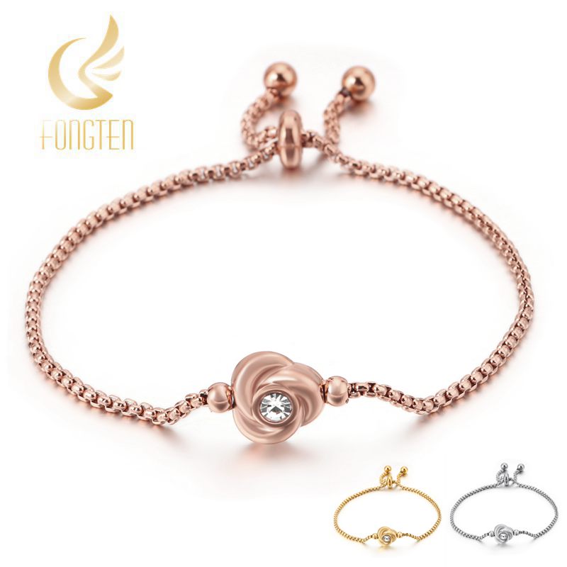 

Rose Gold Whirlwind Moon Exquisite Charm Women Bracelet