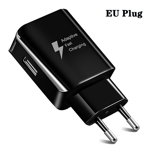 Black EU Plug