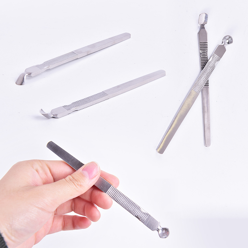 

Stainless Steel Cuticle Scoop Pusher Dead Skin Remover Nail Cleaner Pedicure Manicure Salon Nail Cleaner Manicure Pedicure Tool