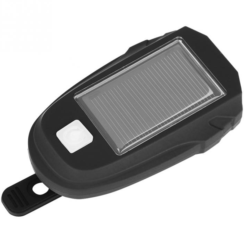 

600Lm Solar Powered Bike Light Usb Charging Bicycle Front Headlight Mtb Waterproof Cycling Light Bicycle Accessories