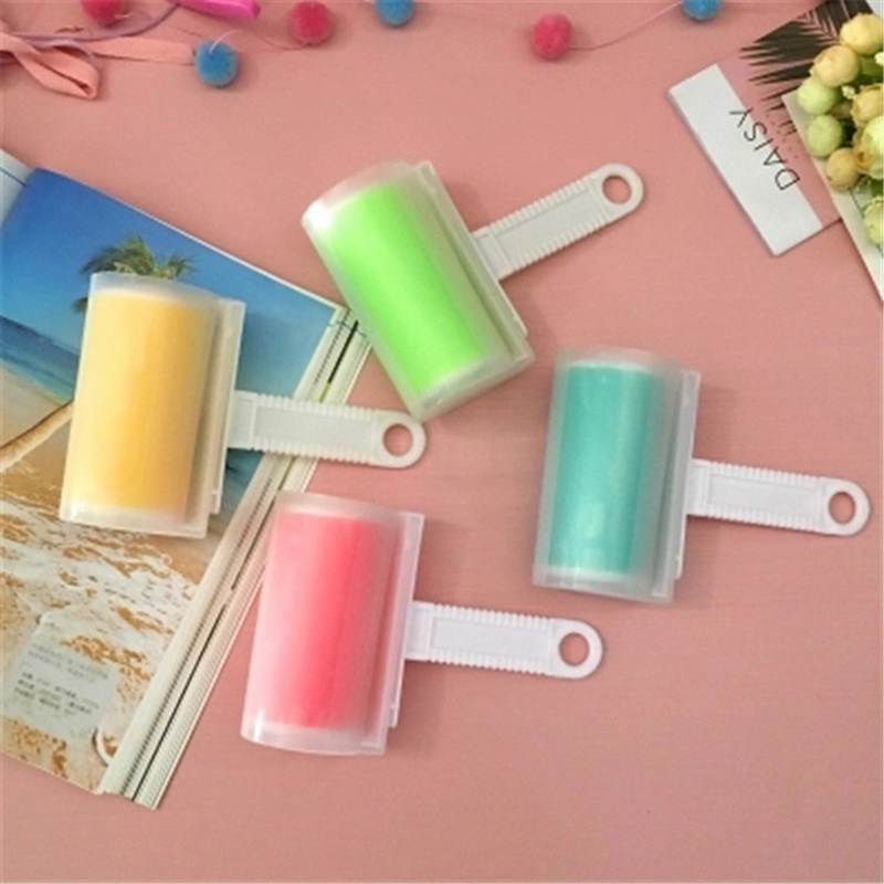 

Plastic Roller Roller Remover Tool Washable Resuable Lint Cats Dogs Fur Sticky Clothes Hair Home Cleaning Pet Tools, Blue
