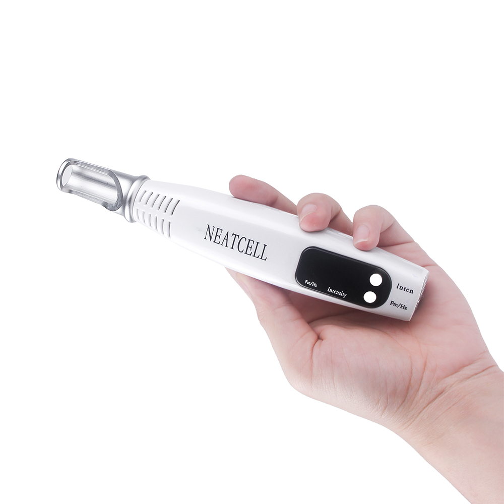 

Portable Neatcell picosecond laser washing tattoo and eyebrow whitening beauty freckle removal mole dark spot pigment acne scars remover