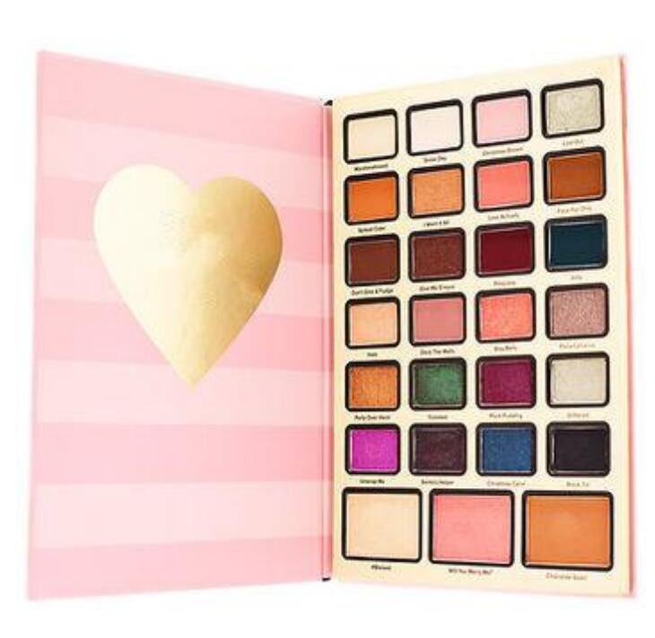 A+++QUALITY Makeup Chocolate Bar/Sweet Bon Bons/Semisweet/White/Gold/Best Friend/Sweet Peach/Gingerbread Eyeshadow Palette-image-564073838