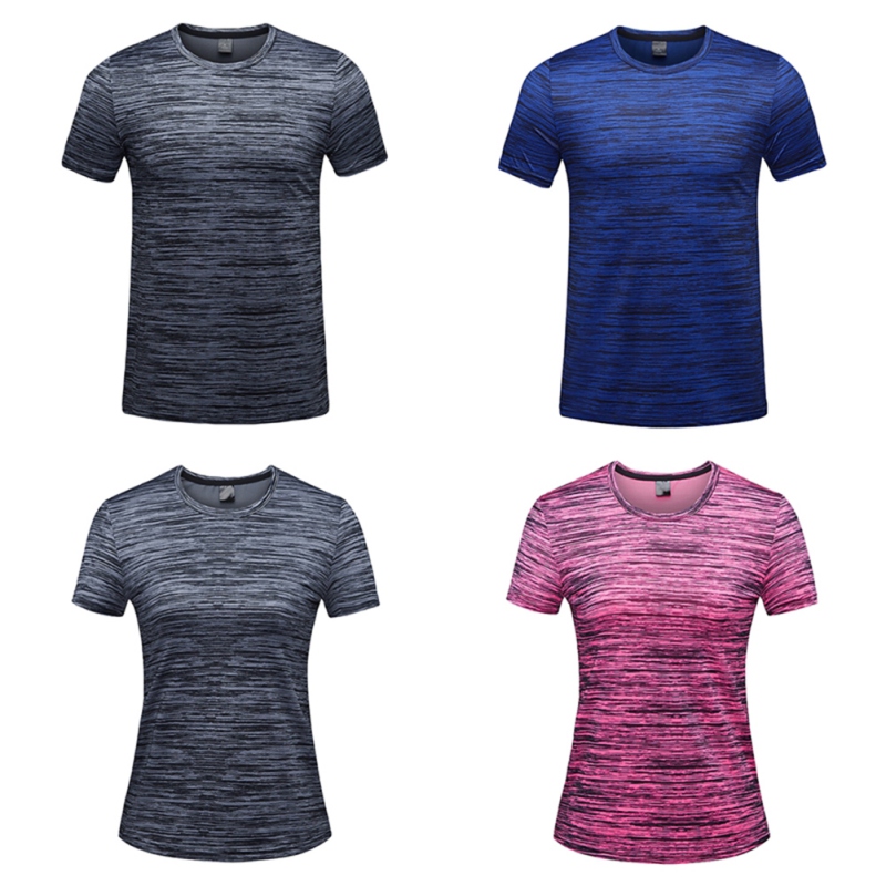 

Quick Dry Breathable T-Shirt Spring Summer Fitness Stretch Short-sleeved Compression Tight Fitness Running Muscle 2020