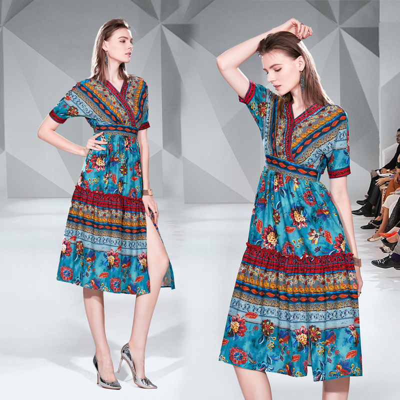 plus size kimono style dress