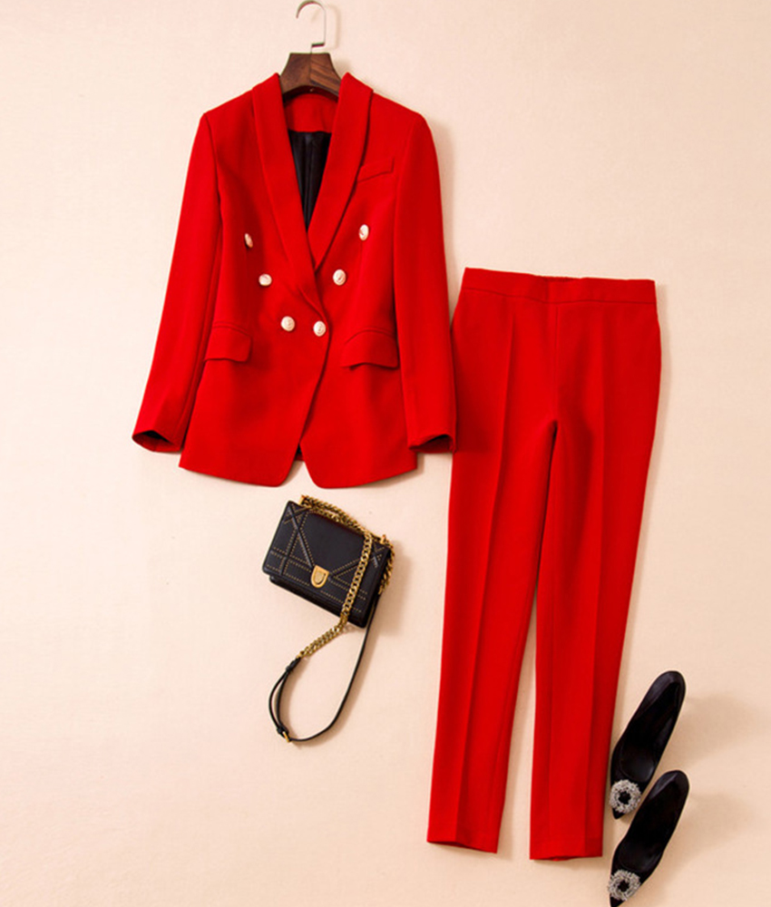 Statele Unite Cel Mai Ieftin Pret Vanzare Cu Ridicata Ensemble Tailleur Femme Rouge 101openstories Org
