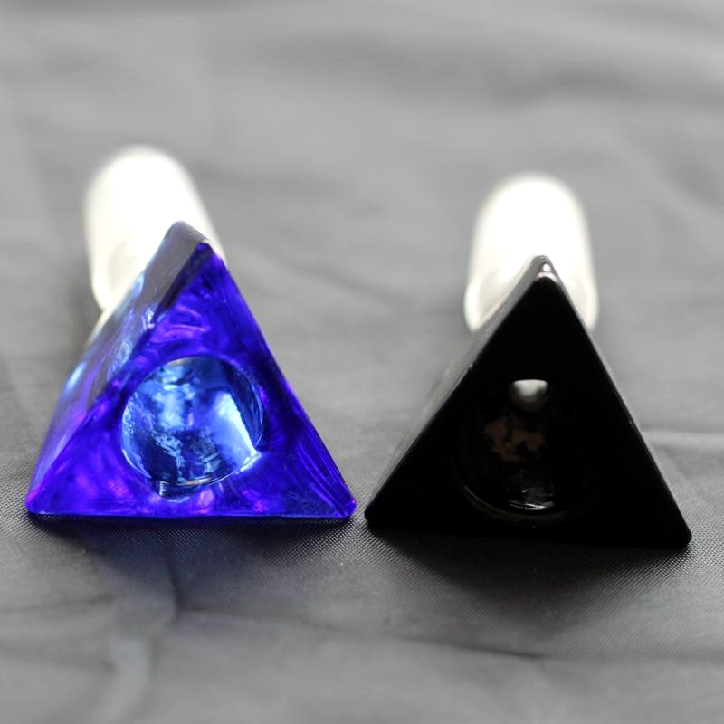 

Glass Bowls Heady colored Triangle Glass bowls Green Blue 18mm 14mm bowl Male Bowl Piece For Glass Water Bongs pipe for smoking