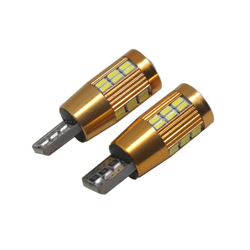 

Yue Yi Shangpin 1 pair of high power 3014 W5W 12V lens super bright LED headlights T10W width lamp car license plate light 30SMD