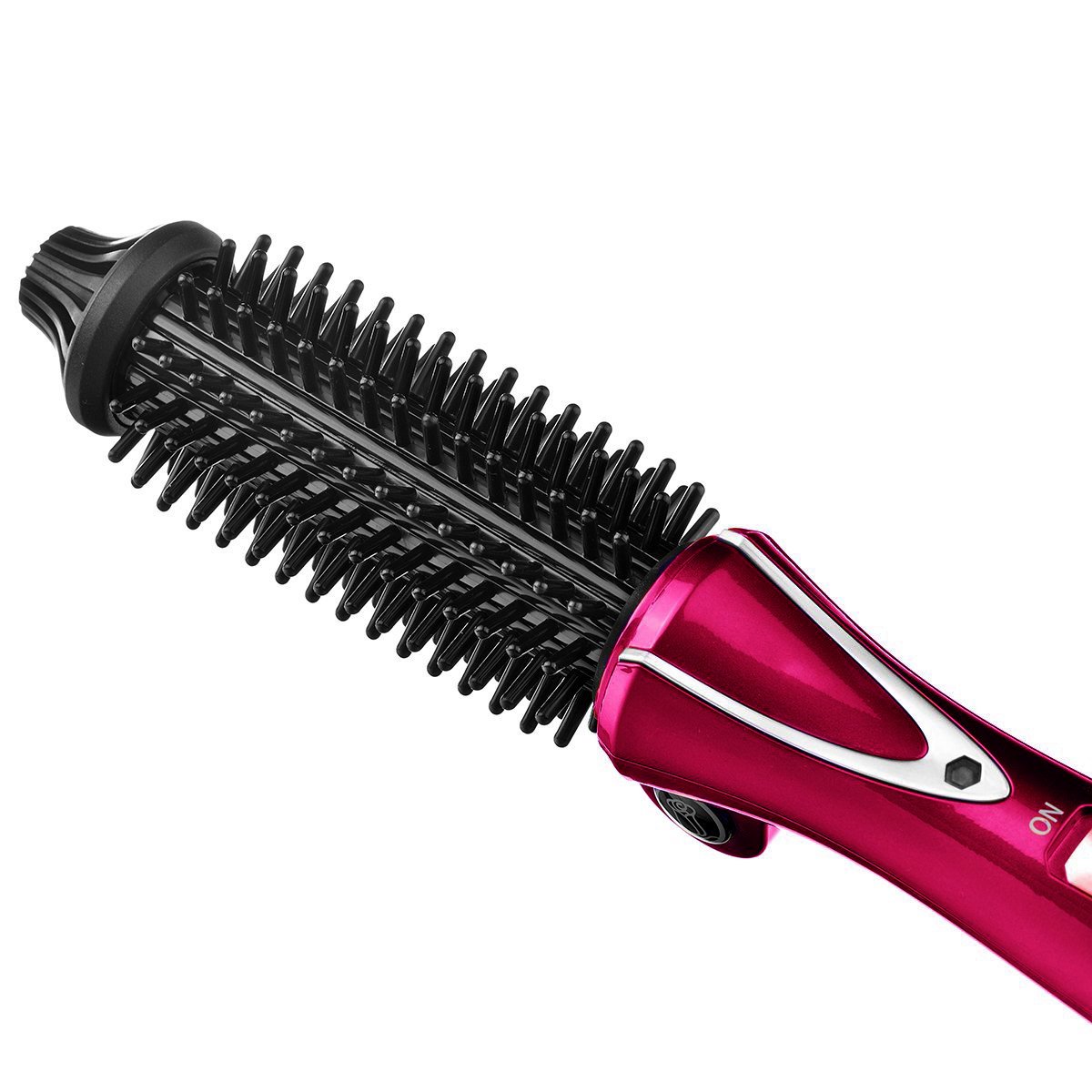 New Professional Hair Dryer Brush 2 In 1 Hair Straightener Curler Comb