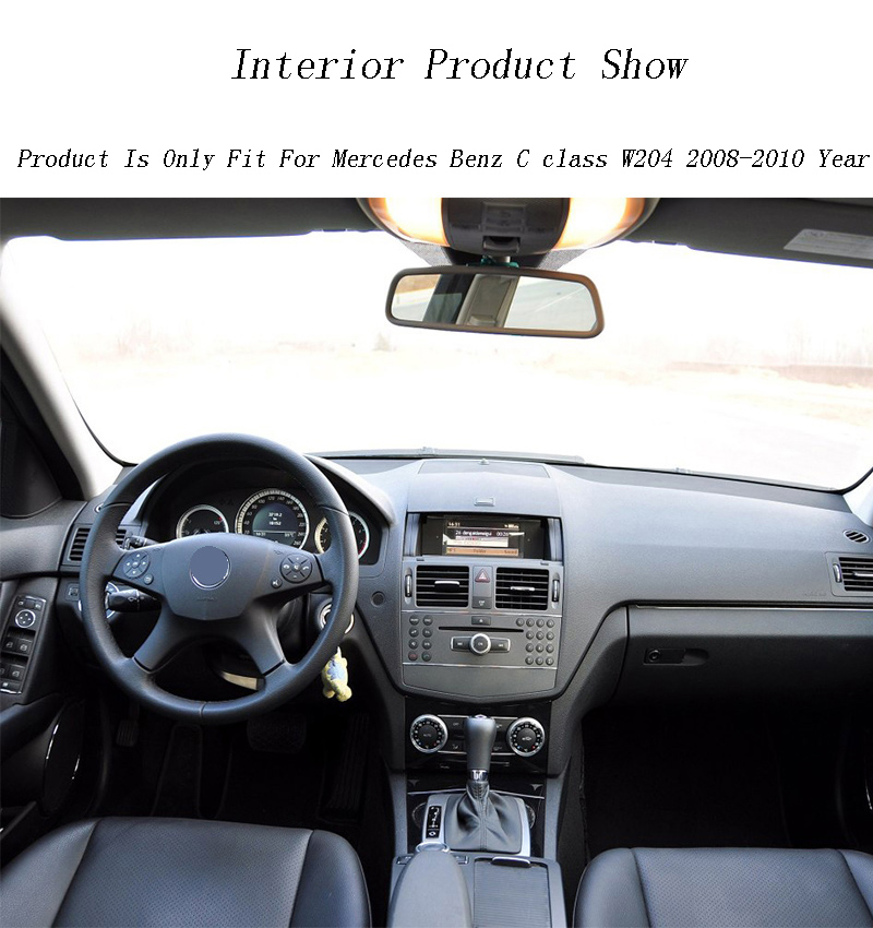 Grosshandel Auto Styling Ac Front Air Outlet Trim Rahmen Dekoration Aufkleber Abdeckungen Fur Mercedes Benz C Klasse W204 Innen Auto Zubehor Von